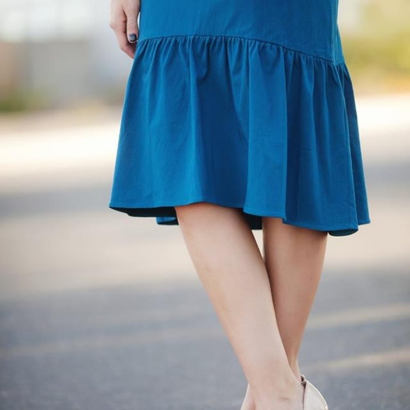 Blue Kalliope Dress - Picture 2 of 3